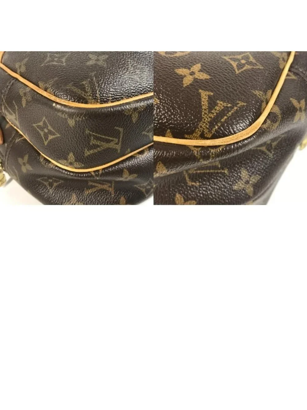 ★SOLD★ Louis Vuitton Shoulder Bag Reporter PM Lipoter PM Monogram Canvas Brown - Picture 9 of 9